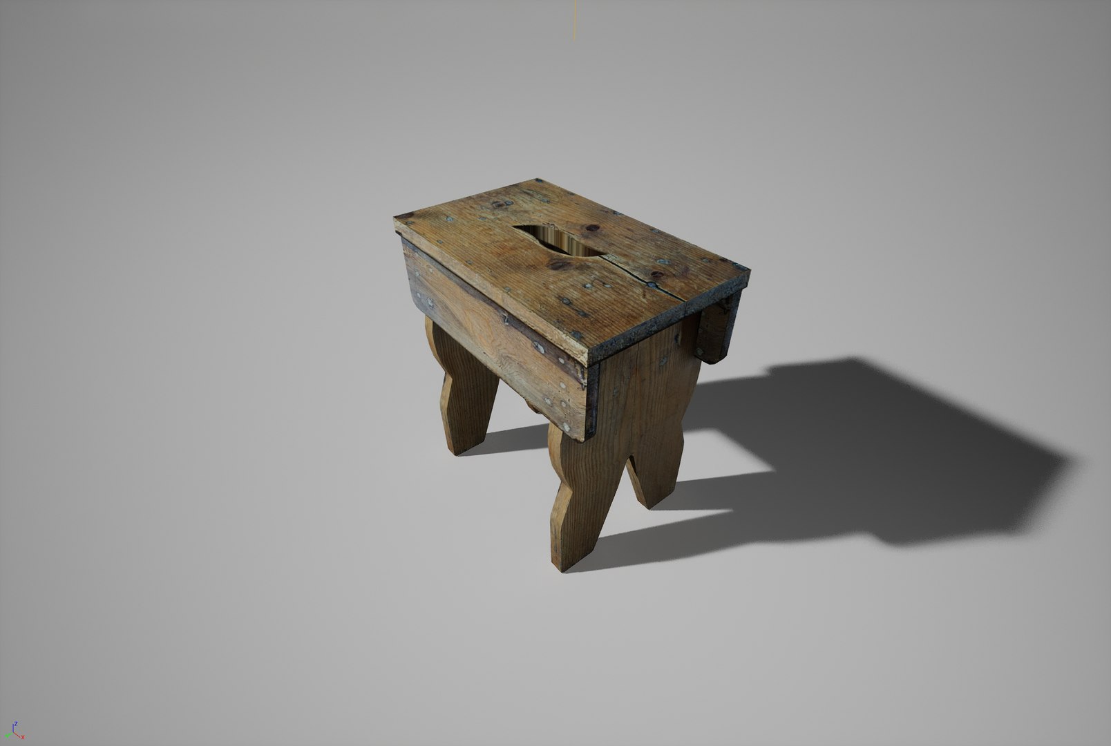 3D Stool Model - TurboSquid 1955576