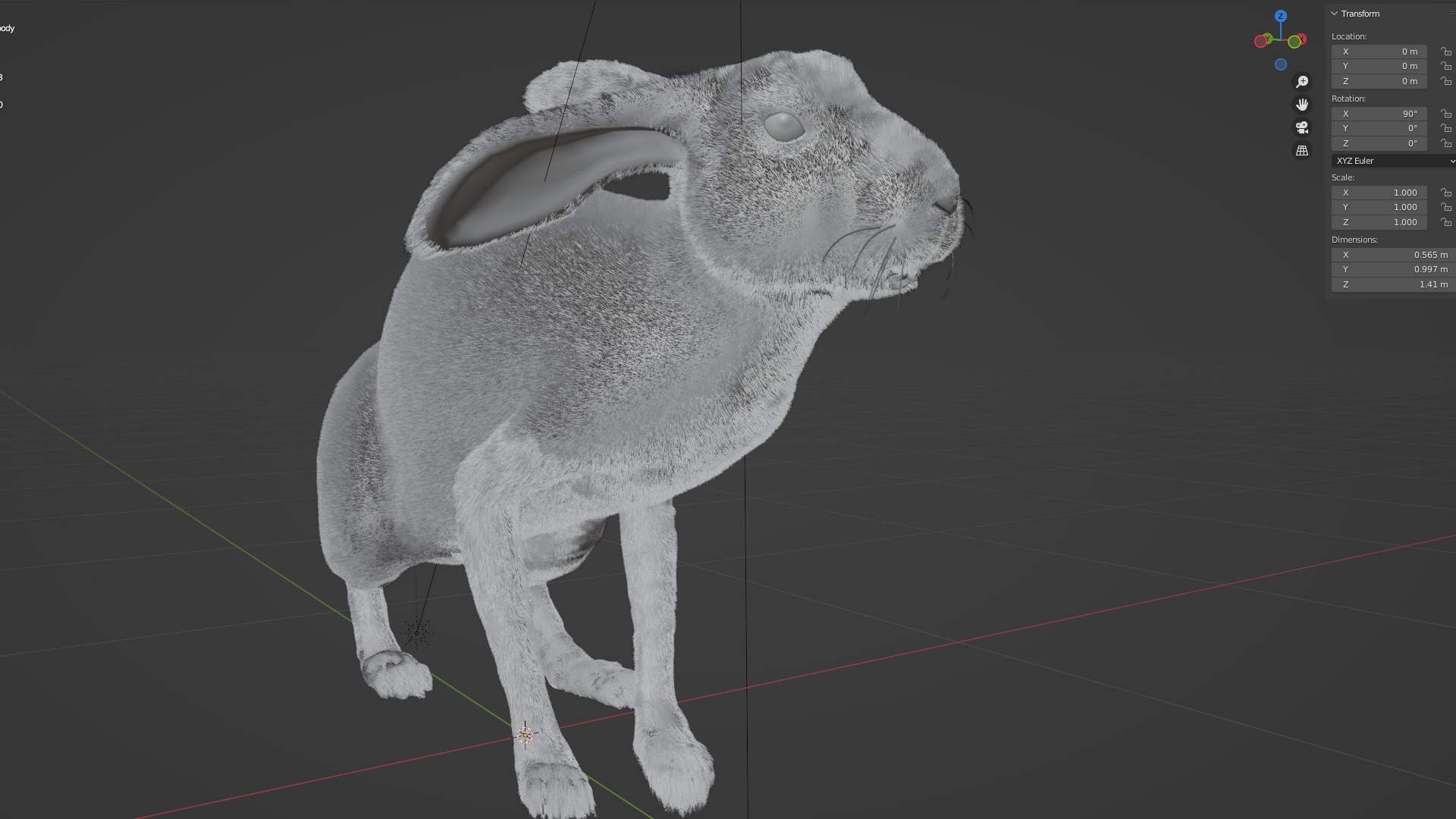 Rabbit 3D Model - TurboSquid 2022877