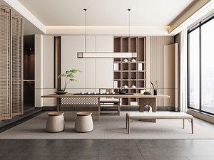 Modern office 3D model