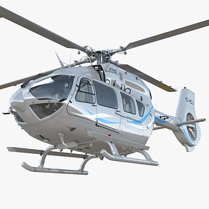 3D corporate transport helicopter airbus