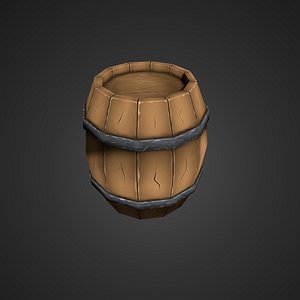 barrel 3D model