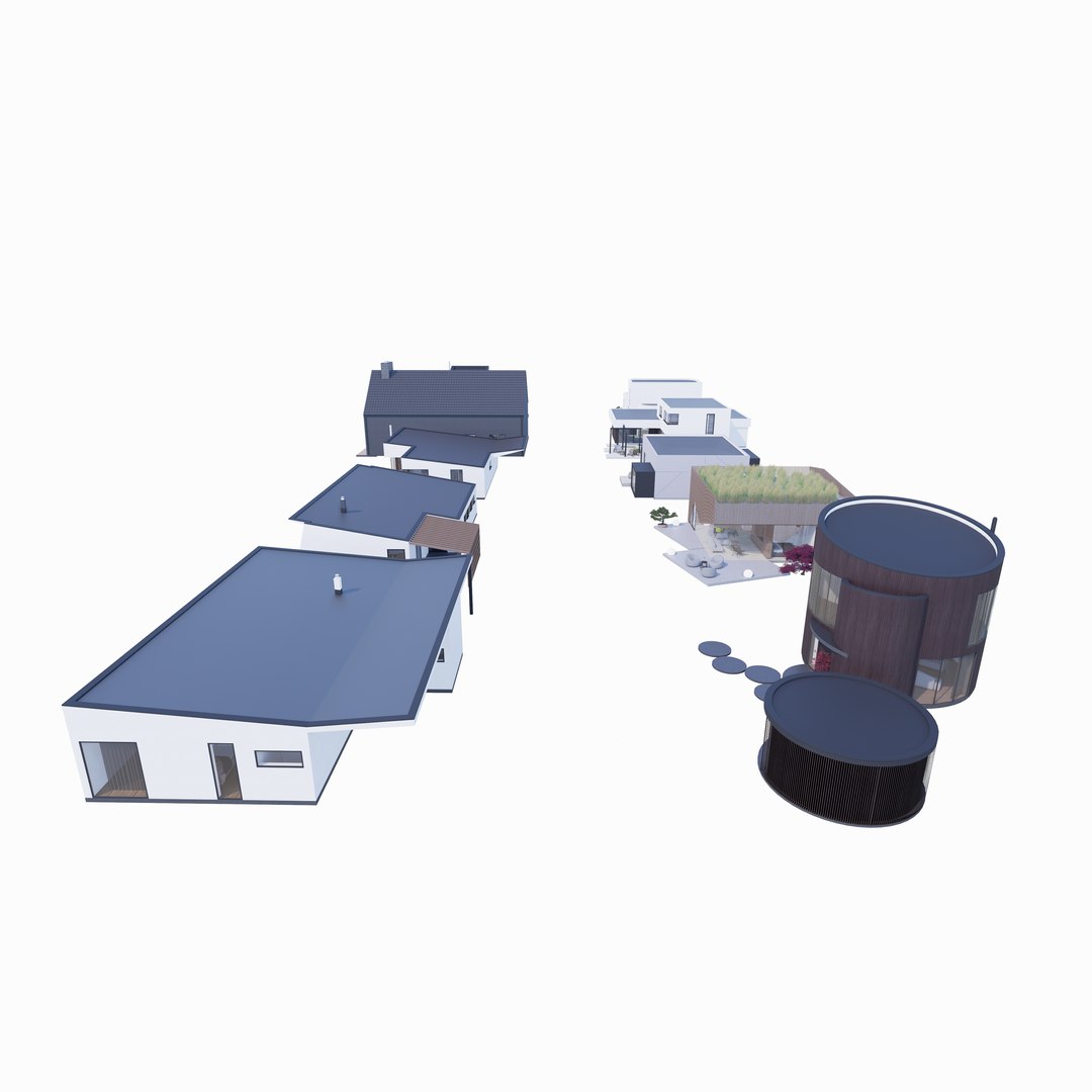 3D 10 Houses Part 2 - Created with fully parametric Revit Families https://p.turbosquid.com/ts-thumb/aG/r97heY/JL/5revitfamilymodelhousehomehomesteadresidenceparametricbimbunglalow/jpg/1632496242/1920x1080/fit_q87/b5e164a1037a8b6df38830024f3d929e78b7f339/5revitfamilymodelhousehomehomesteadresidenceparametricbimbunglalow.jpg