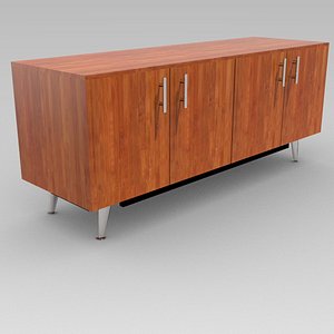 tv stand cabinet 3d model