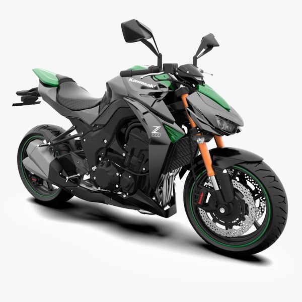 Kawasaki z1000 2015 3D 모델 TurboSquid 2057777