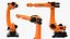 Kuka KR210 R3100 Ultra Rigged for Cinema4D