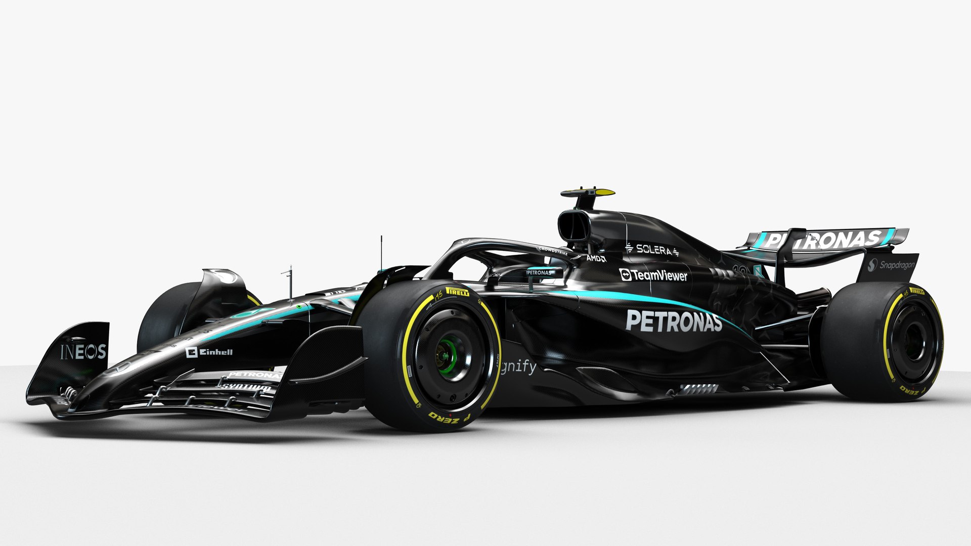 F1 Mercedes W16 2025 3D Model - TurboSquid 2374825
