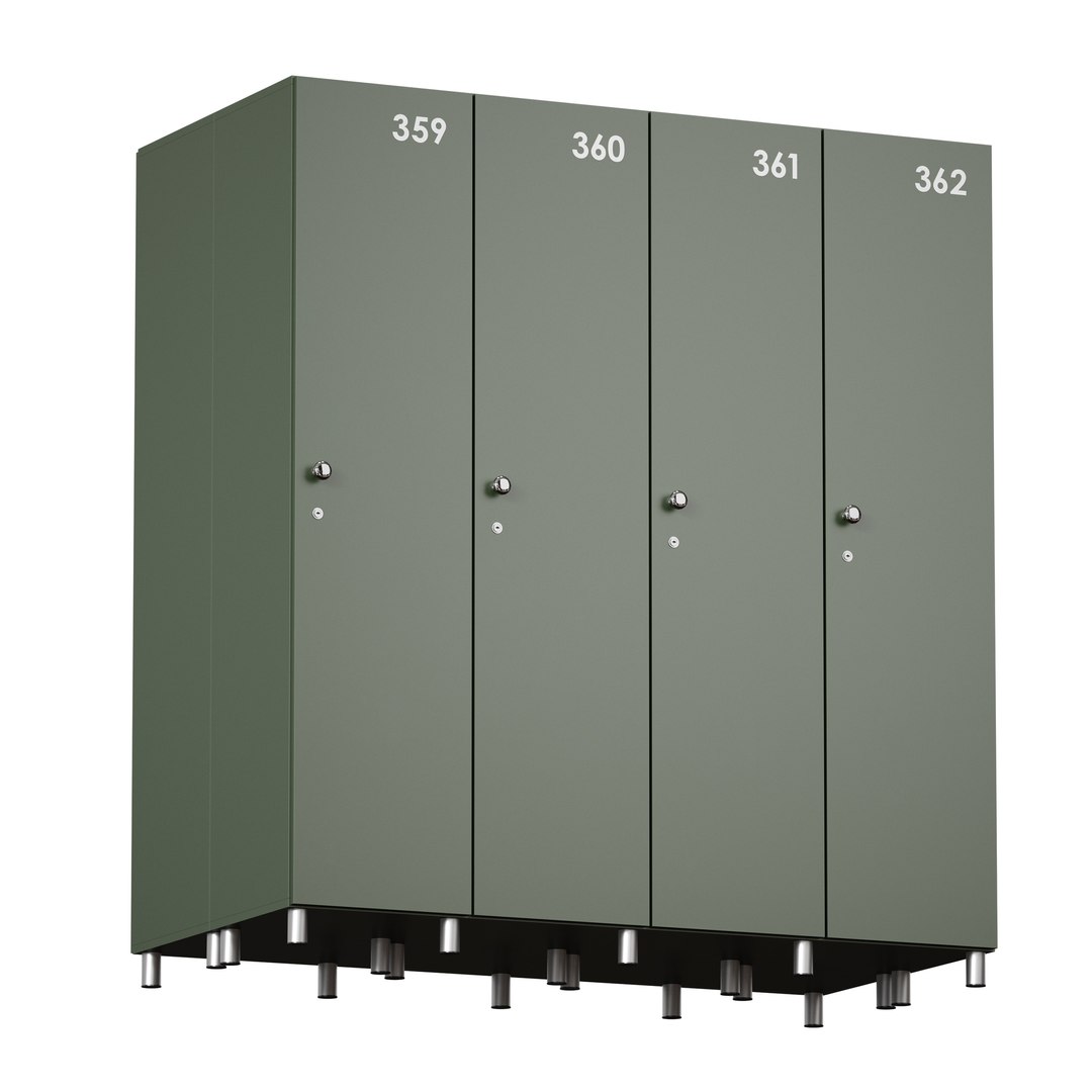 3D Lockers For Sports Locker Rooms - TurboSquid 2142428