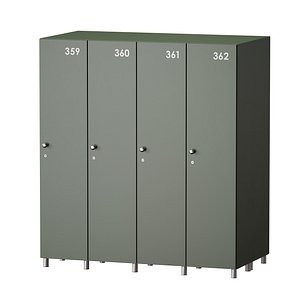 3D Lockers for sports locker rooms