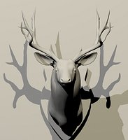 Taxidermy deer