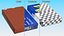 Paper File Holders with Paper Pack Collection 3D model