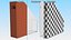 Paper File Holders with Paper Pack Collection 3D model