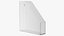 Paper File Holders with Paper Pack Collection 3D model