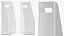Paper File Holders with Paper Pack Collection 3D model