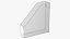 Paper File Holders with Paper Pack Collection 3D model