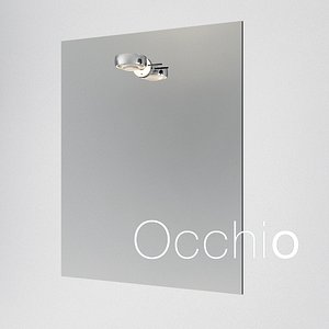 3D wall lamp occhio sento model