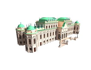 belvedere palace 3D