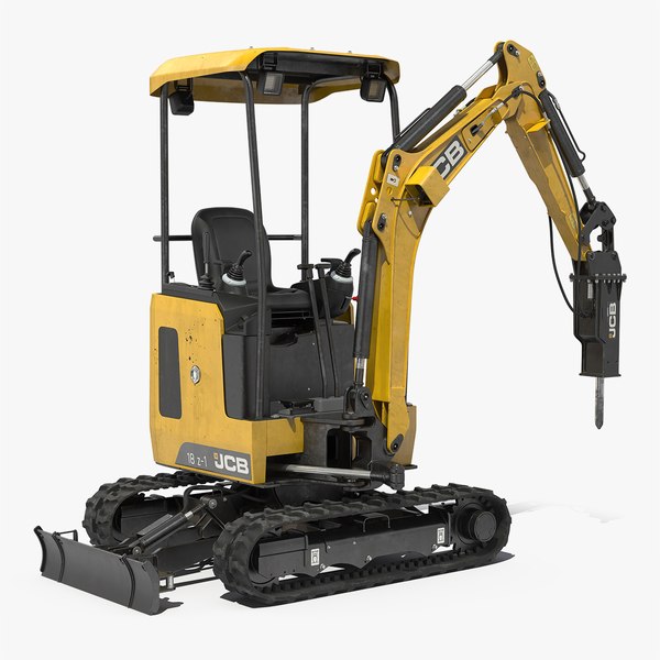 tracked mini excavator 18z1 3D model