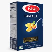 Farfalle Pasta Box Packaging