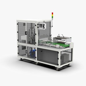 Fully Automatic Side Sealing Machine 3D model