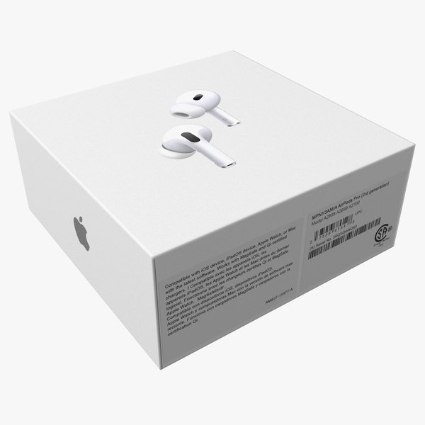 modelo 3d Caja AirPods Pro TurboSquid 2212768 - Main Image