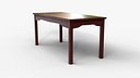 Rustic Wooden Table 3D Model - Photoreal Furniture Asset