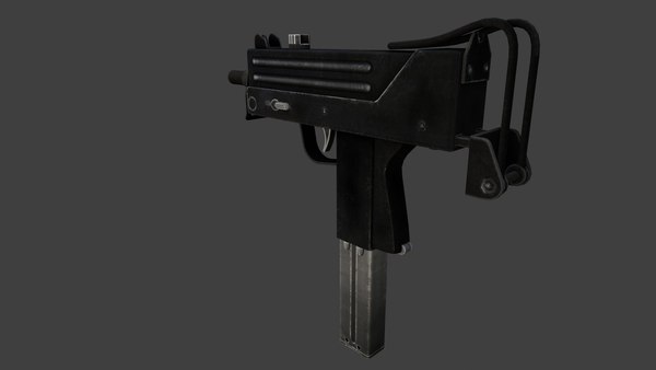 3d Model Mac11 Machine Pistol - Turbosquid 2050398