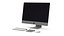 27 inch iMac with Mouse Keyboard and Trackpad 3D