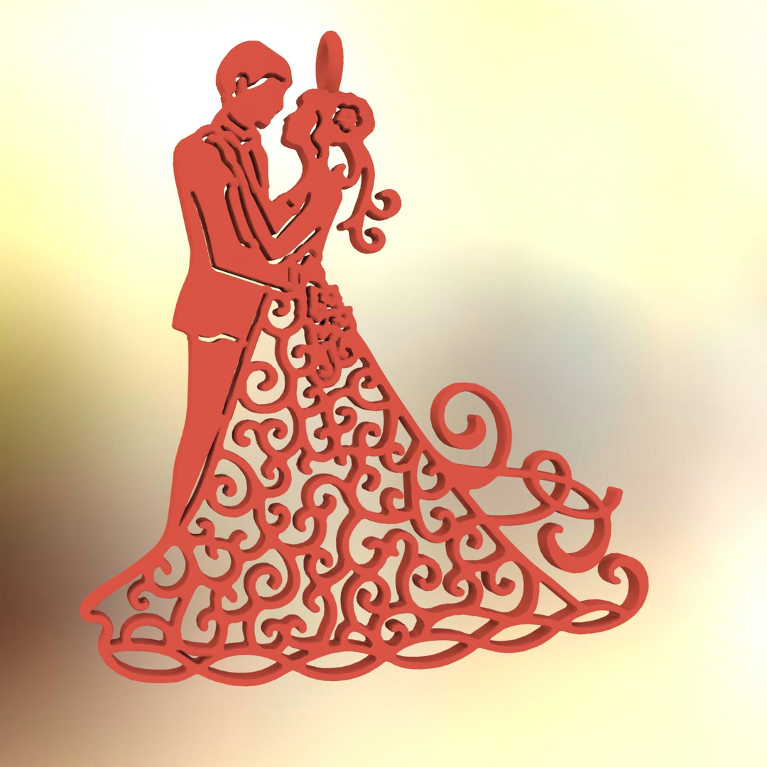 3D Unique Dancing Couple - TurboSquid 1485106