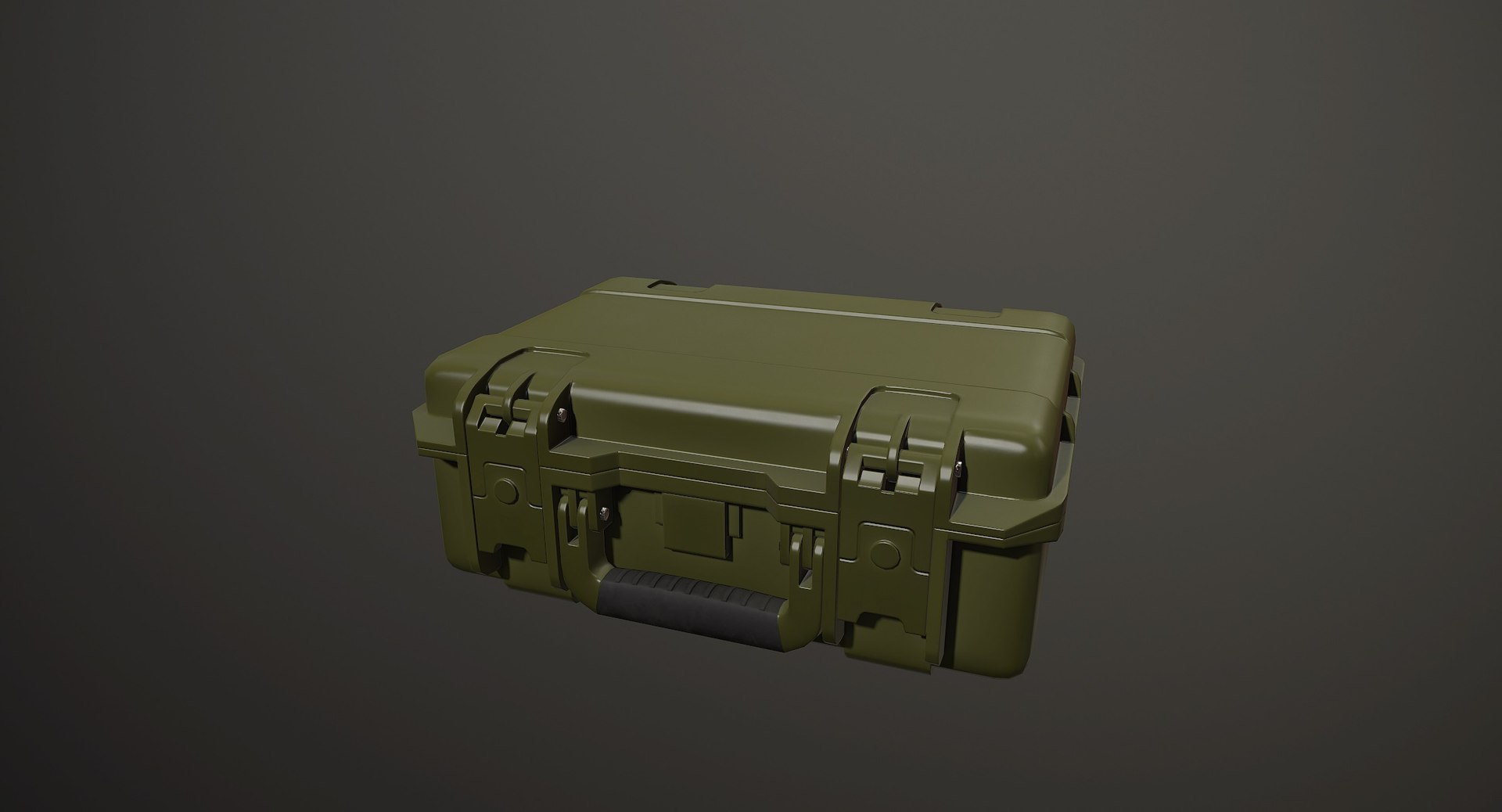 Gun Case 3d Obj