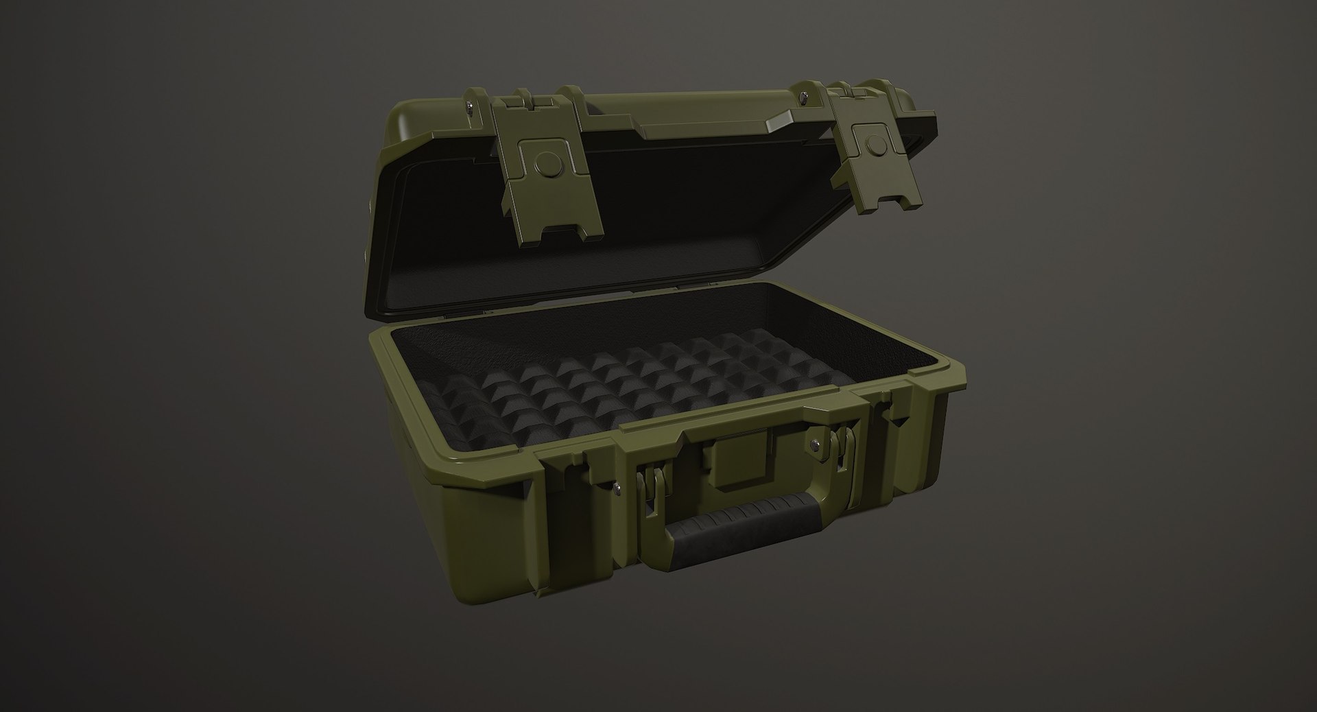 Gun Case 3d Obj