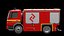 Modernes Feuerwehrfahrzeug