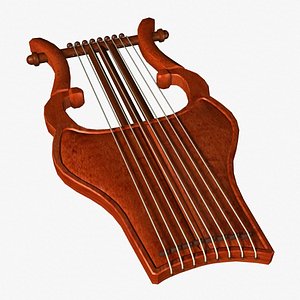 3d model harp