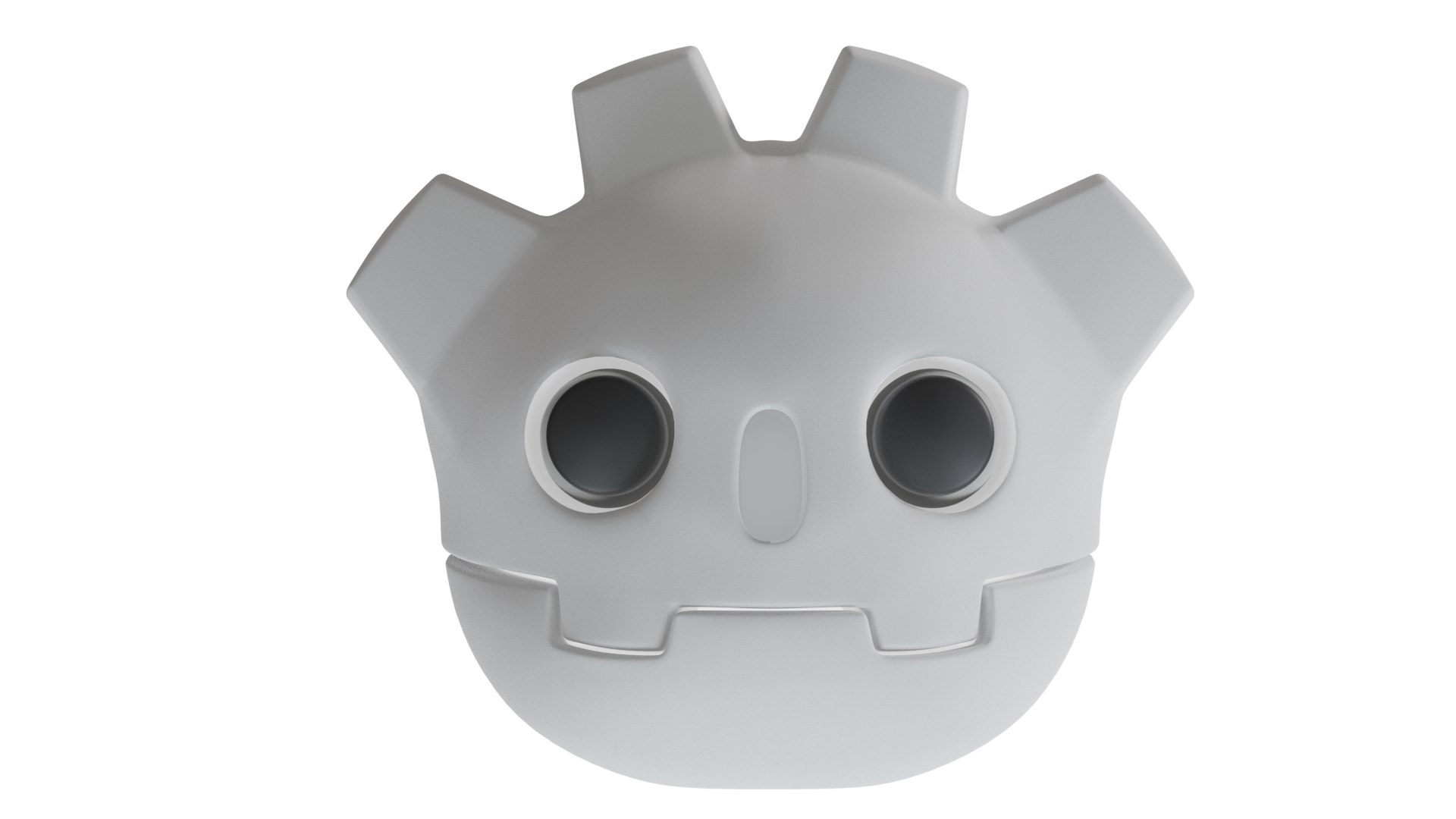 Godot Logo Head model https://p.turbosquid.com/ts-thumb/aH/s7eYD8/6c/1080whitefront/png/1757669329/1920x1080/fit_q87/44408469e672e4dc6df62b37cfe74a1e5f6485a9/1080whitefront.jpg