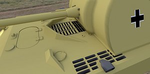 german maus tank 3D
