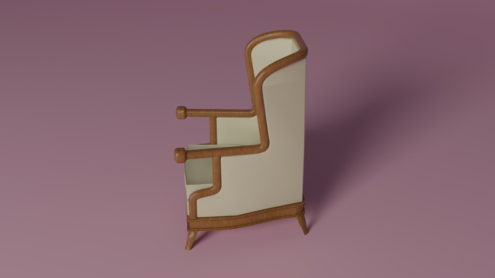 Fancy sofa chair model - TurboSquid 2005620