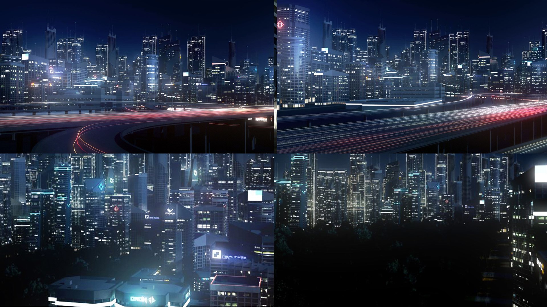 3D Freeway City Collection Model - TurboSquid 1916458