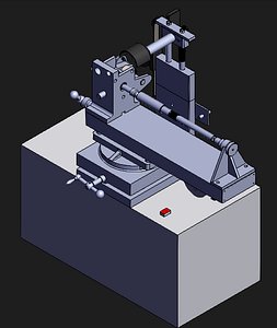 machine prototype 3D model