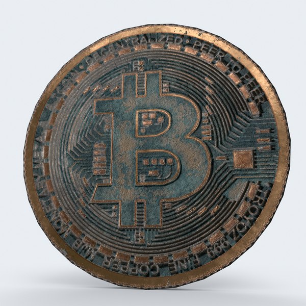 bitcoin coin bit 3D