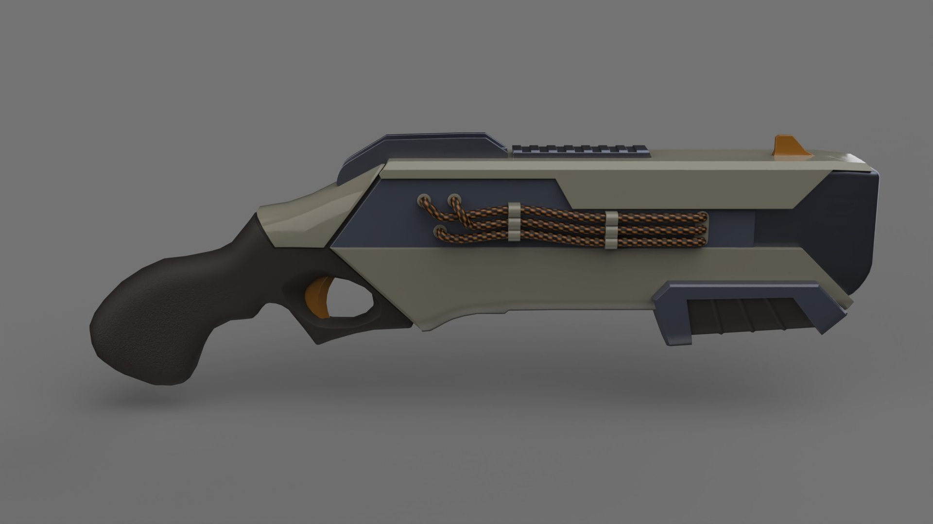 3D Sci-Fi Blaster Shotgun - TurboSquid 2067841