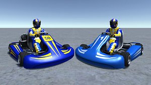 player kart kar 3D model