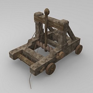 max low-poly catapult torsion