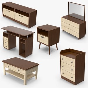 6 Furniture Models Collection