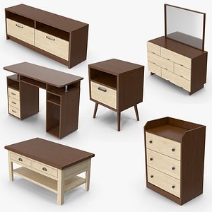 6 Furniture Models Collection