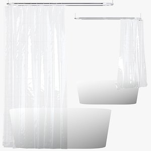 Bath Curtain Set 4 1