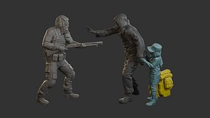 Post-Apocalyptic Male PAM2 SceneB
