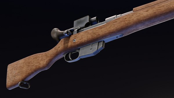 modelo 3d Fusil Ross MK3 - TurboSquid 2277201