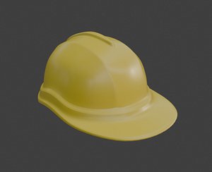 3D Simple Safety Helmet