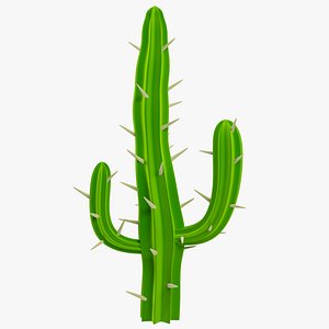 Big Cartoon Cactus