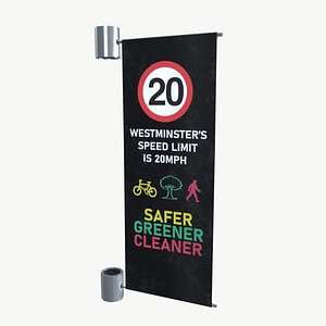 3D Pole Banner