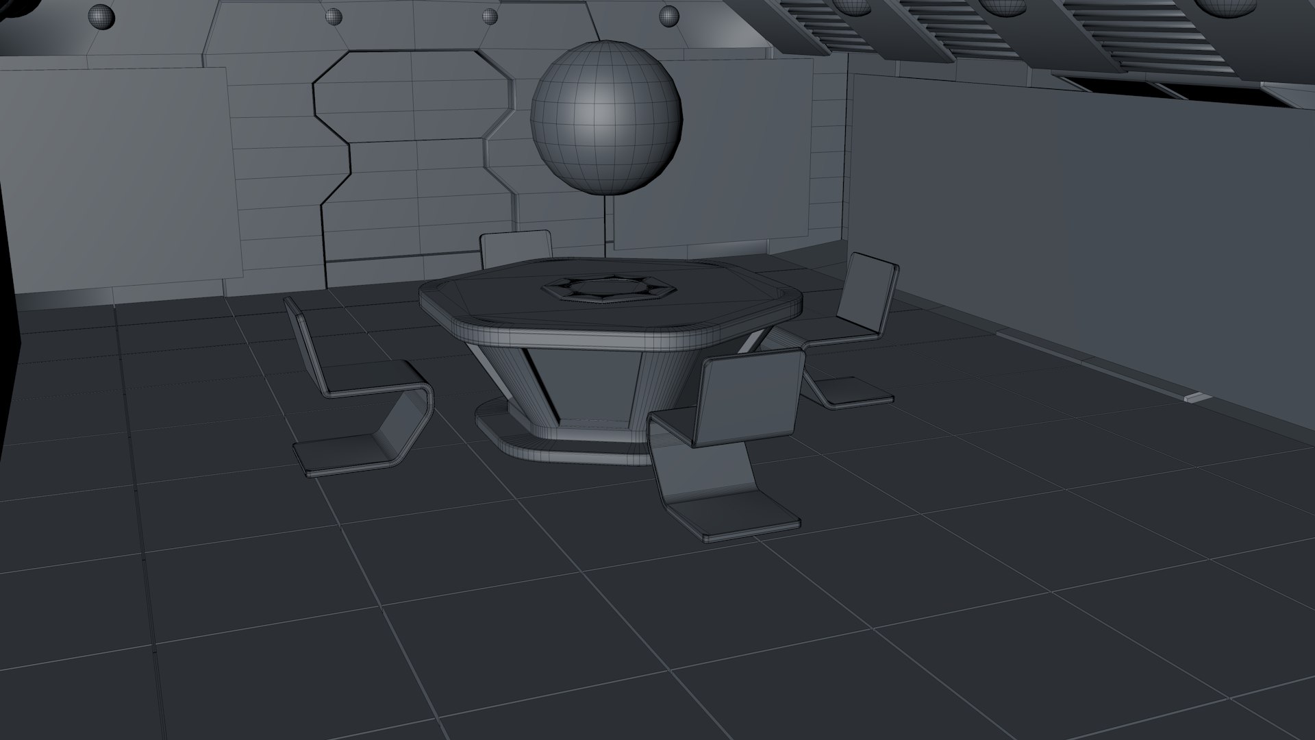 3D Model Sci Fi Interior Scene - TurboSquid 1561519